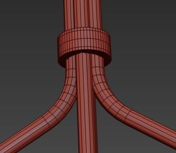 Olvidada Chandelier Lamp 3D model_3