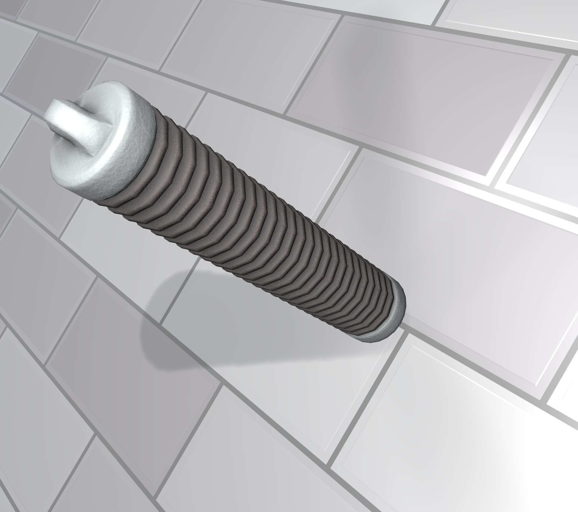 Electricity Poles Ceramic Insulator 8 - Object 087 Low-poly 3D model_8