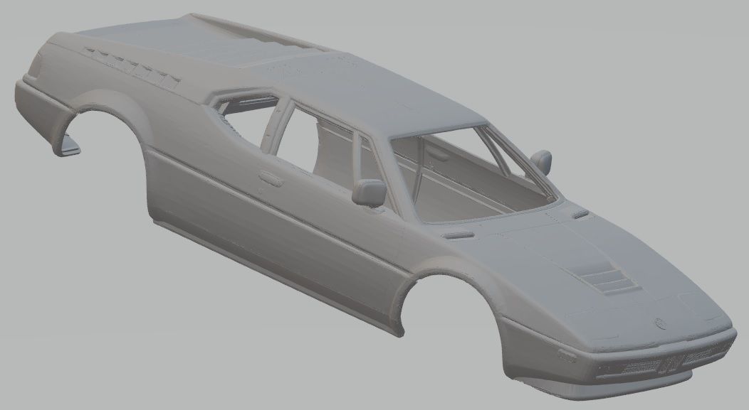 M1 E26 Printable Body Car 3D print model