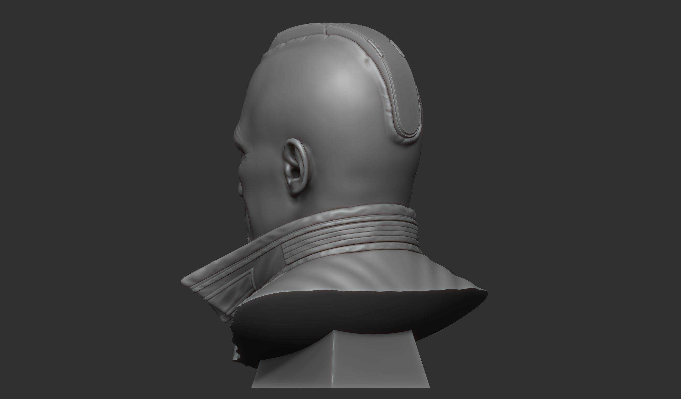 Yondu Udonta bust 3D print model_9