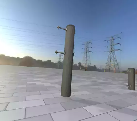 Natural ground connecting part - Object 099