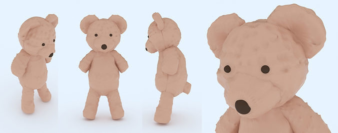 Teddy Bear 3D print model
