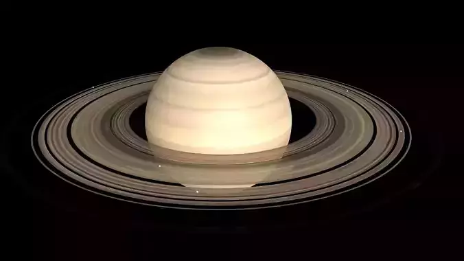 SATURN rings of 3D model