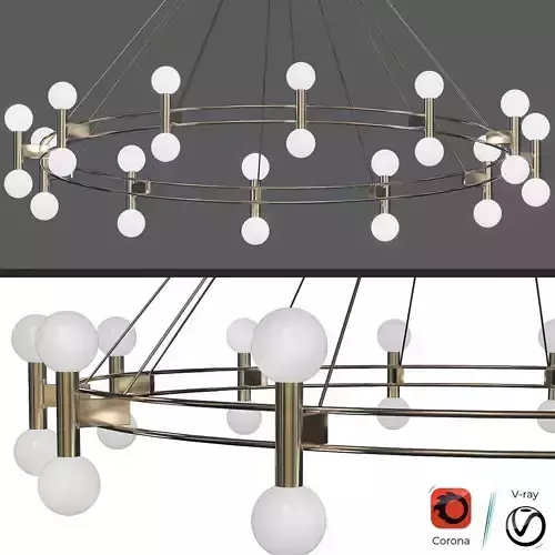 Large Scandinavian Chandelier