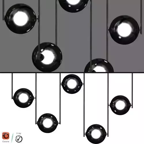 Equalizer Collection four balls hanging from chain