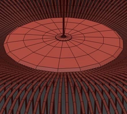 Foscarini Spokes 3D model_1