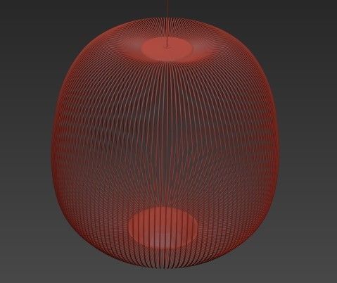 Foscarini Spokes 3D model_5