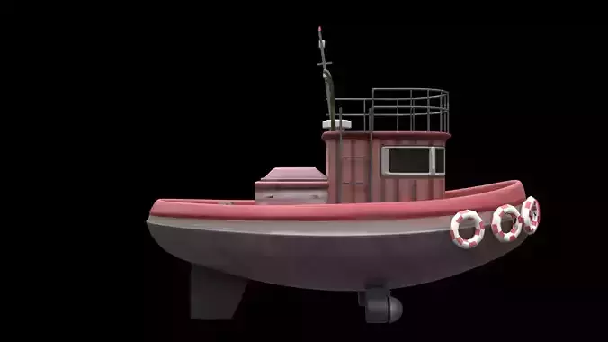 Tugboat lifeboat