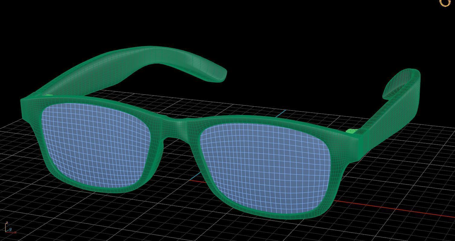 Eyeglasses for Men and Women 3D print model_5
