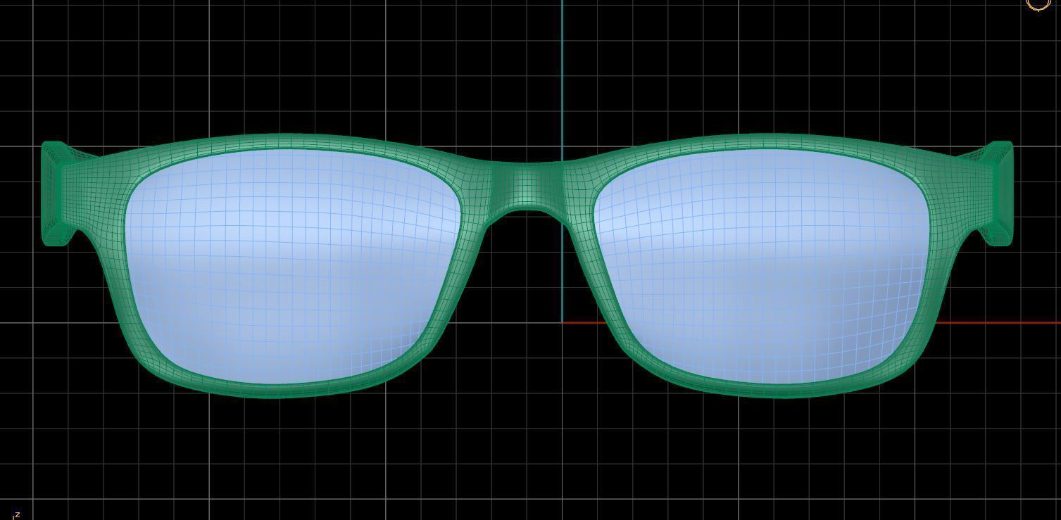 Eyeglasses for Men and Women 3D print model_7