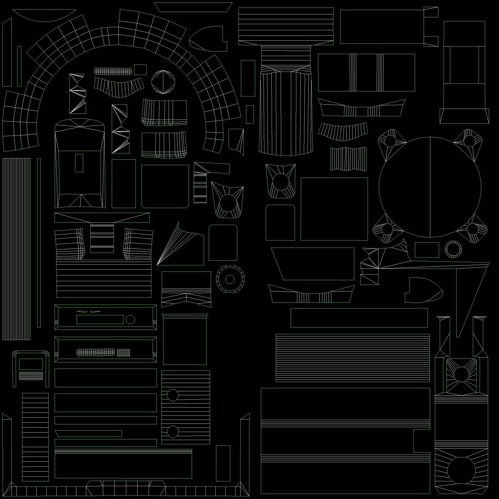 Old Damaged Tool Vise AAA Game Ready Asset Low-poly 3D model_12