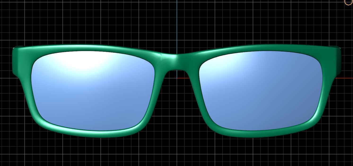Eyeglasses for Men and Women 3D print model_7