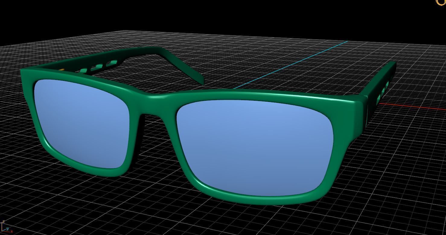 Eyeglasses for Men and Women 3D print model_5