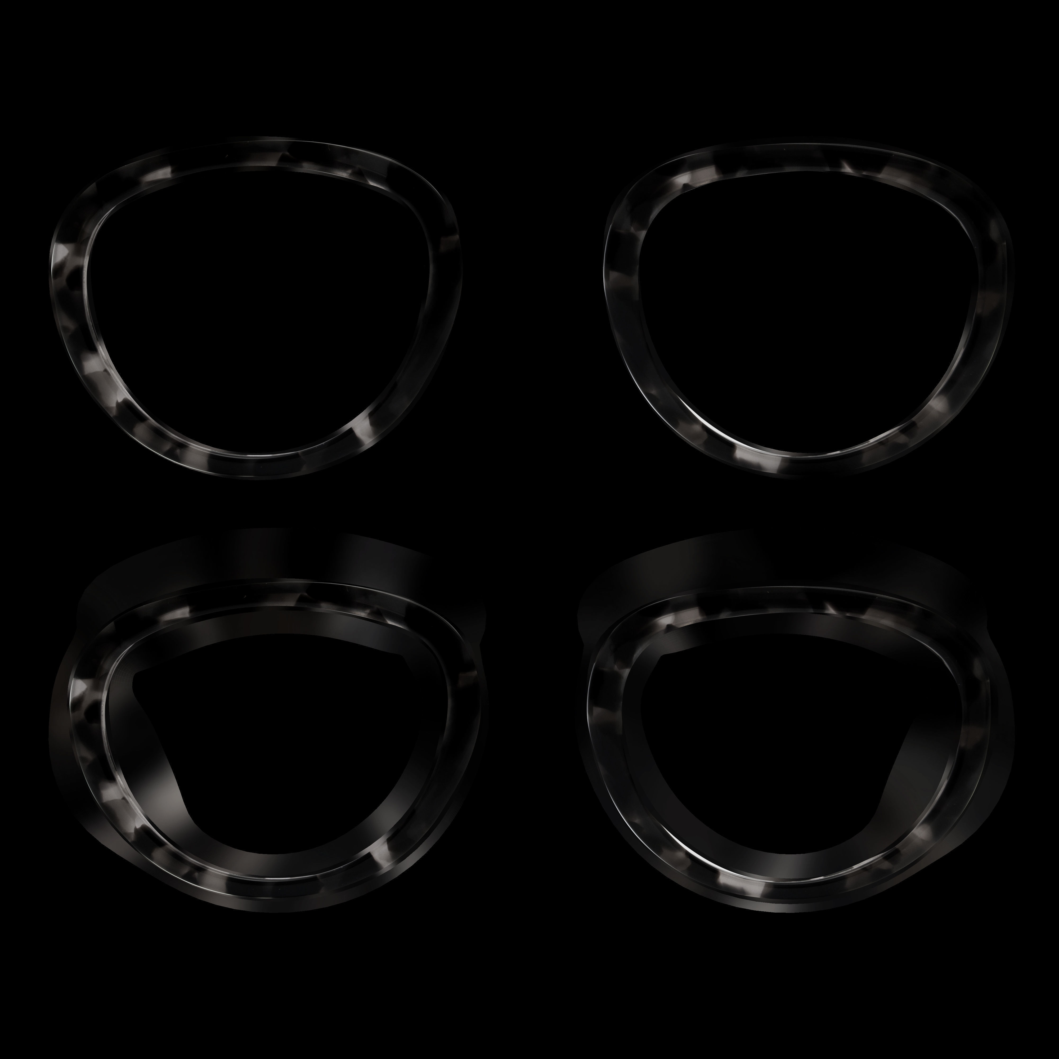 Eyeglasses for Men and Women 3D print model_9