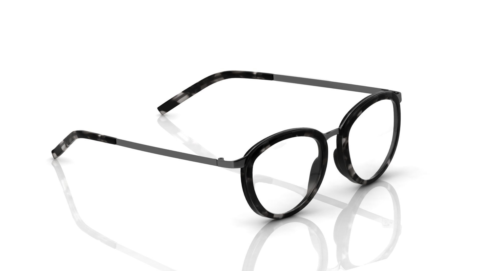 Eyeglasses for Men and Women 3D print model_1