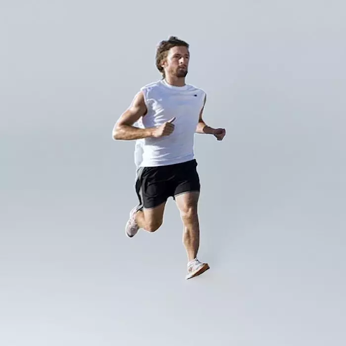 runner-01 man running Free 3D model