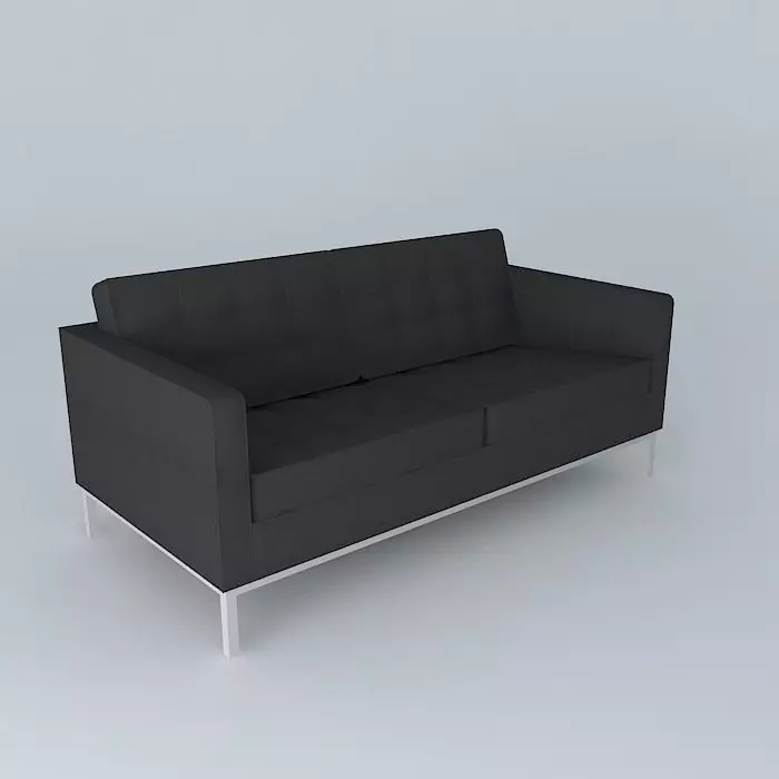 Florence Knoll Settee Free 3D model_0