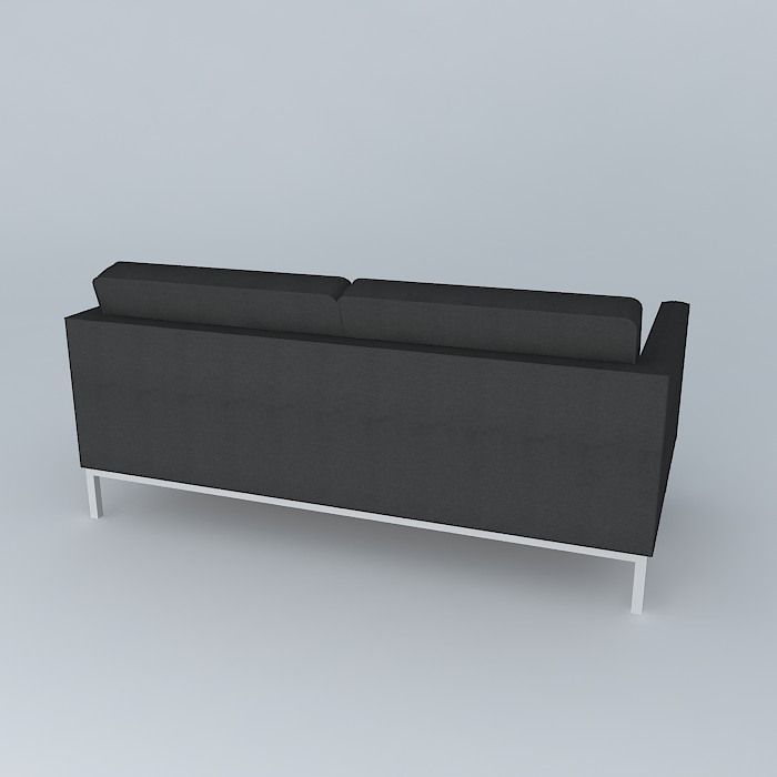 Florence Knoll Settee Free 3D model_1