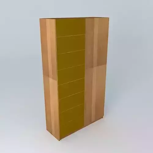 Wardrobe wooden cabinet