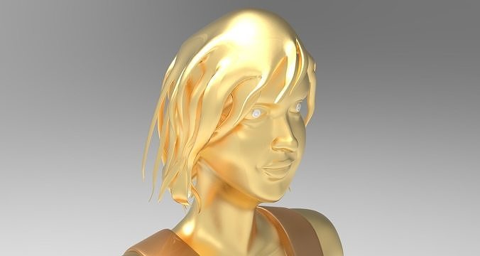 Slave Girl Sculpture 3D print model