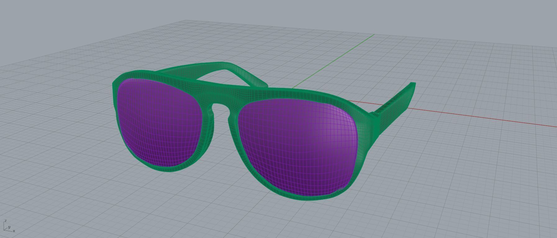Eyeglasses for Men and Women 3D print model_6