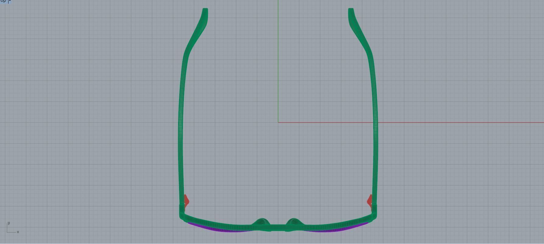 Eyeglasses for Men and Women 3D print model_5