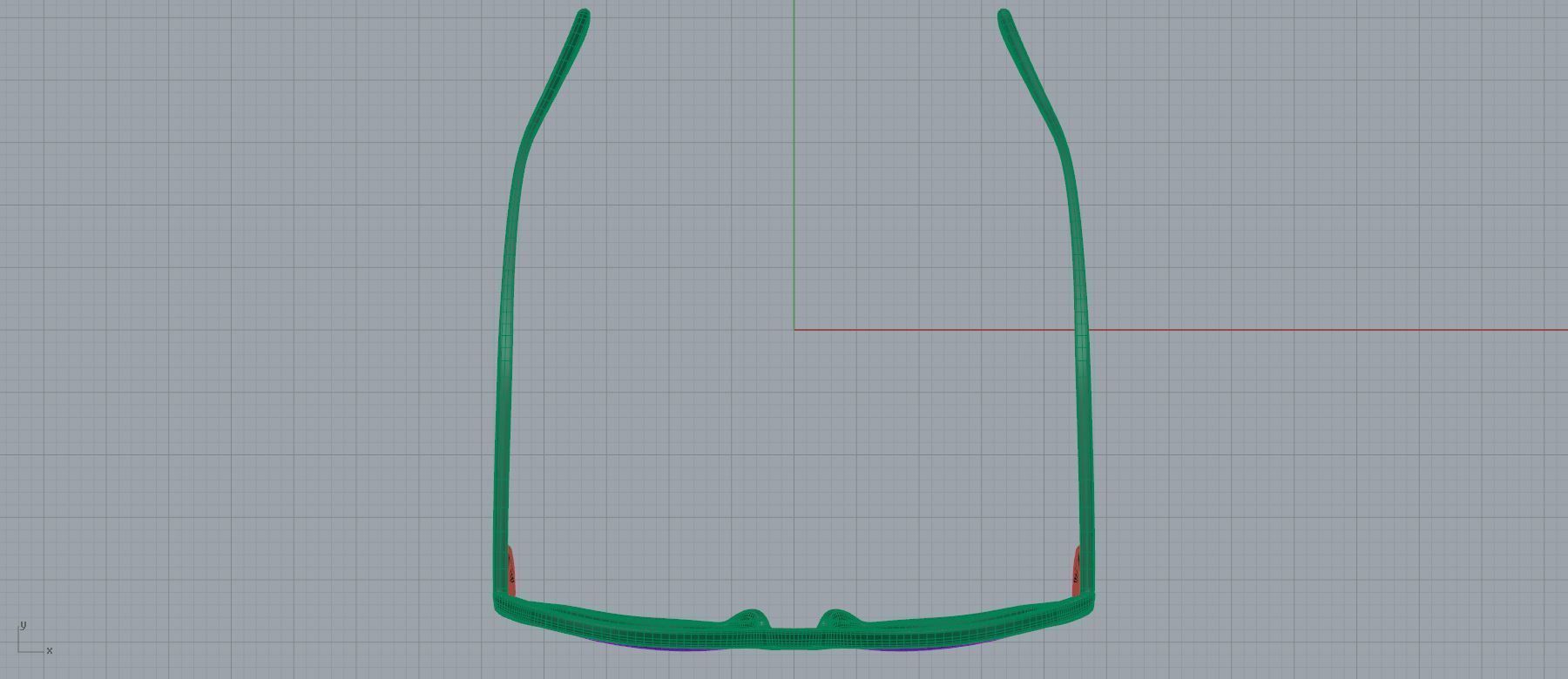 Eyeglasses for Men and Women 3D print model_5