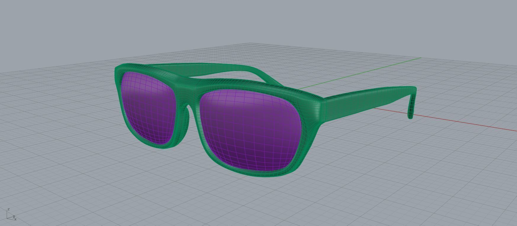 Eyeglasses for Men and Women 3D print model_6
