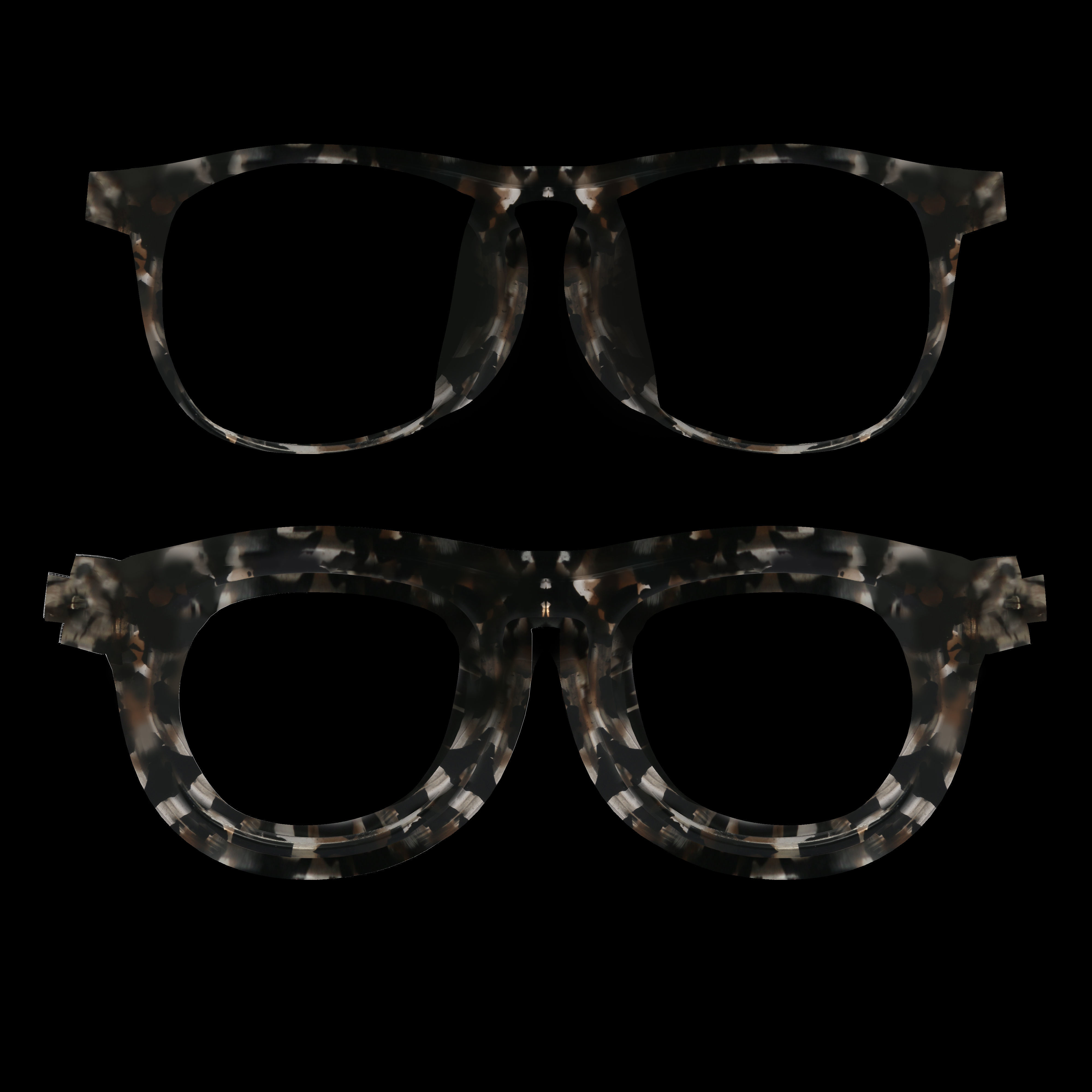 Eyeglasses for Men and Women 3D print model_13