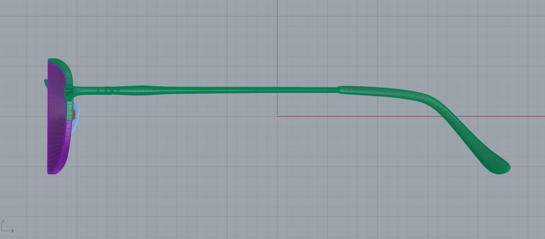 Eyeglasses for Men and Women 3D print model_7