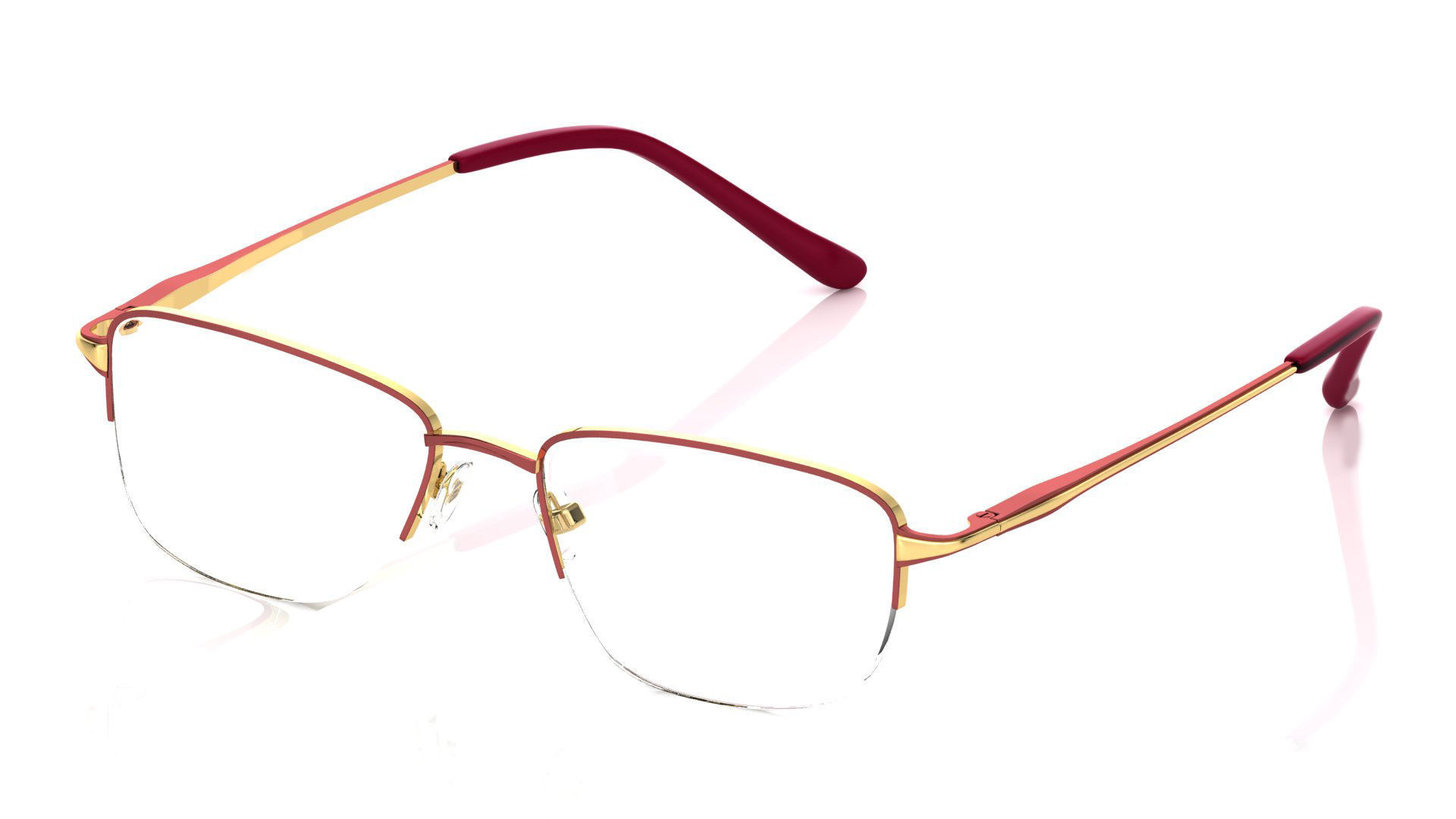 Eyeglasses for Men and Women 3D print model_1
