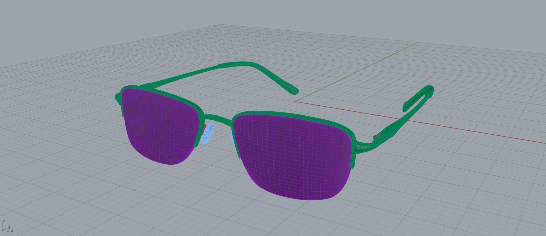 Eyeglasses for Men and Women 3D print model_6