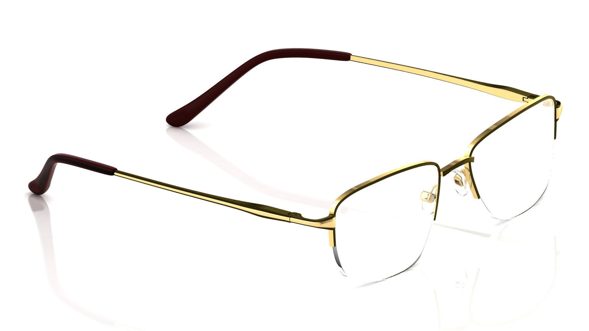 Eyeglasses for Men and Women 3D print model_3