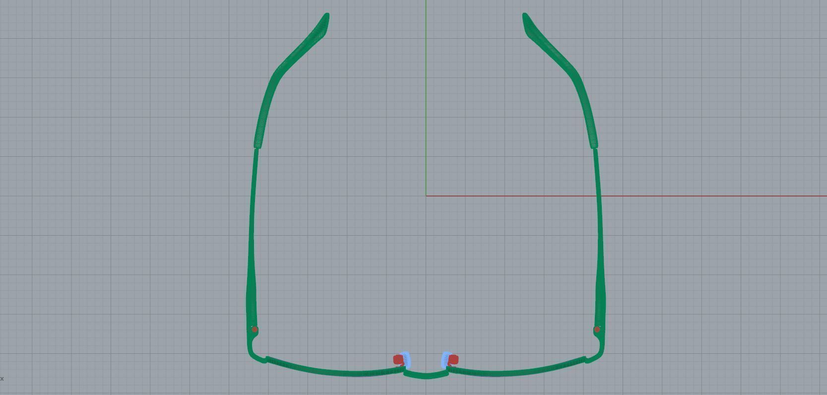 Eyeglasses for Men and Women 3D print model_5