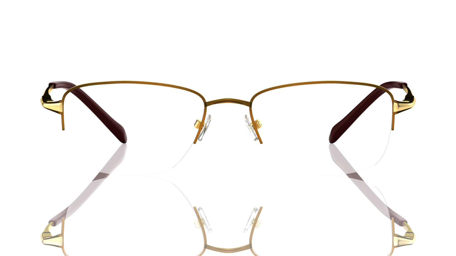 Eyeglasses for Men and Women 3D print model_1