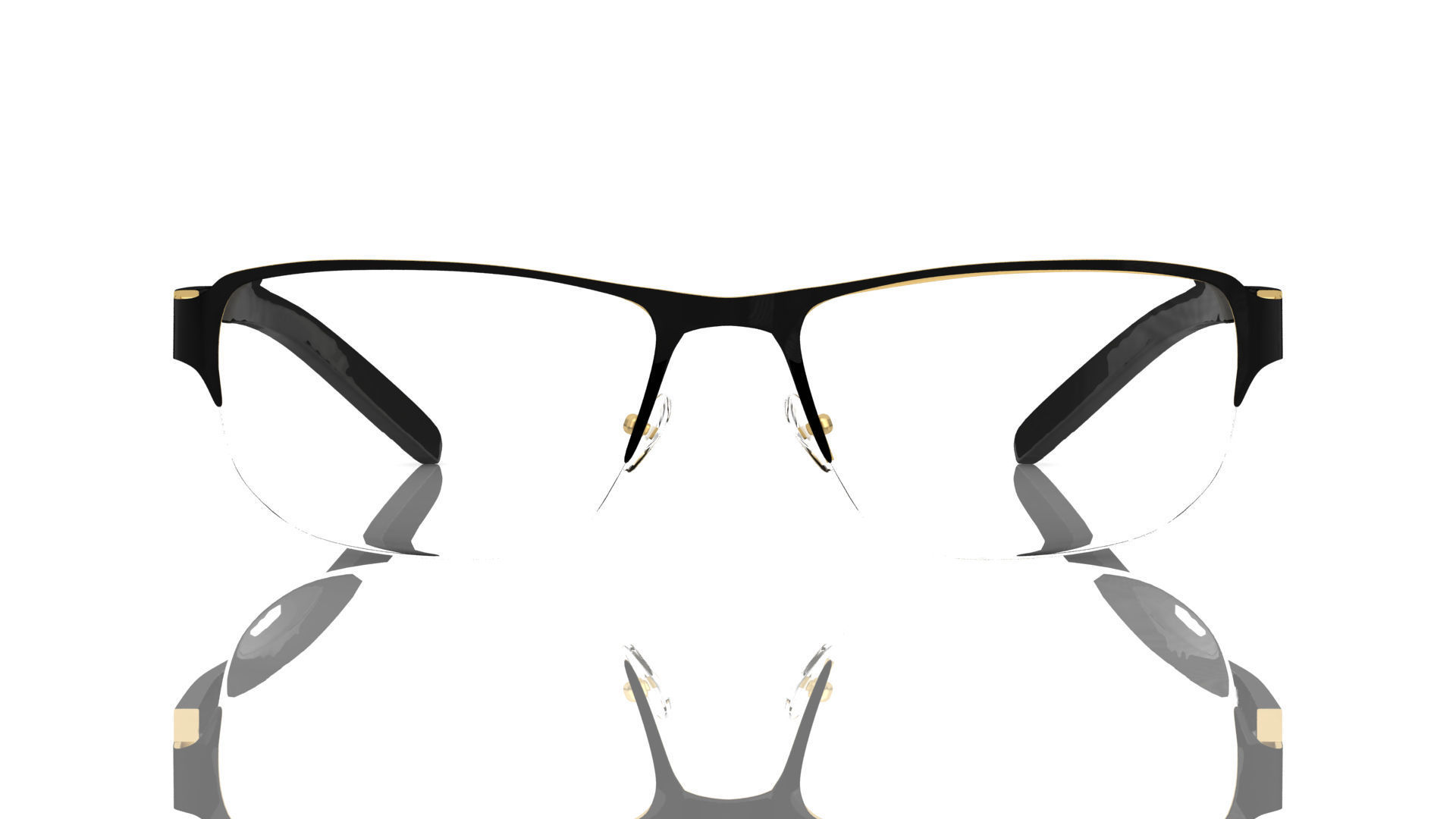 Eyeglasses for Men and Women 3D print model_1