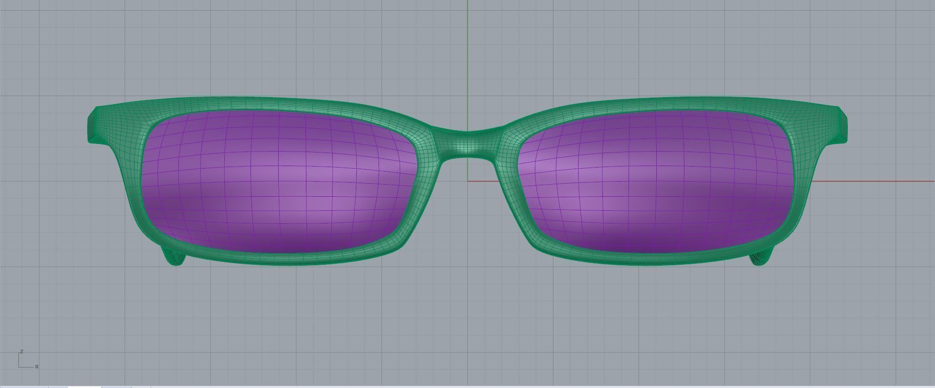 Eyeglasses for Men and Women 3D print model_4