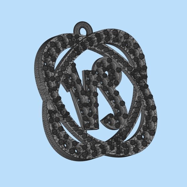 pendants zodiac capricorn and virgo 3dm stl 3D print model 3D print model_20