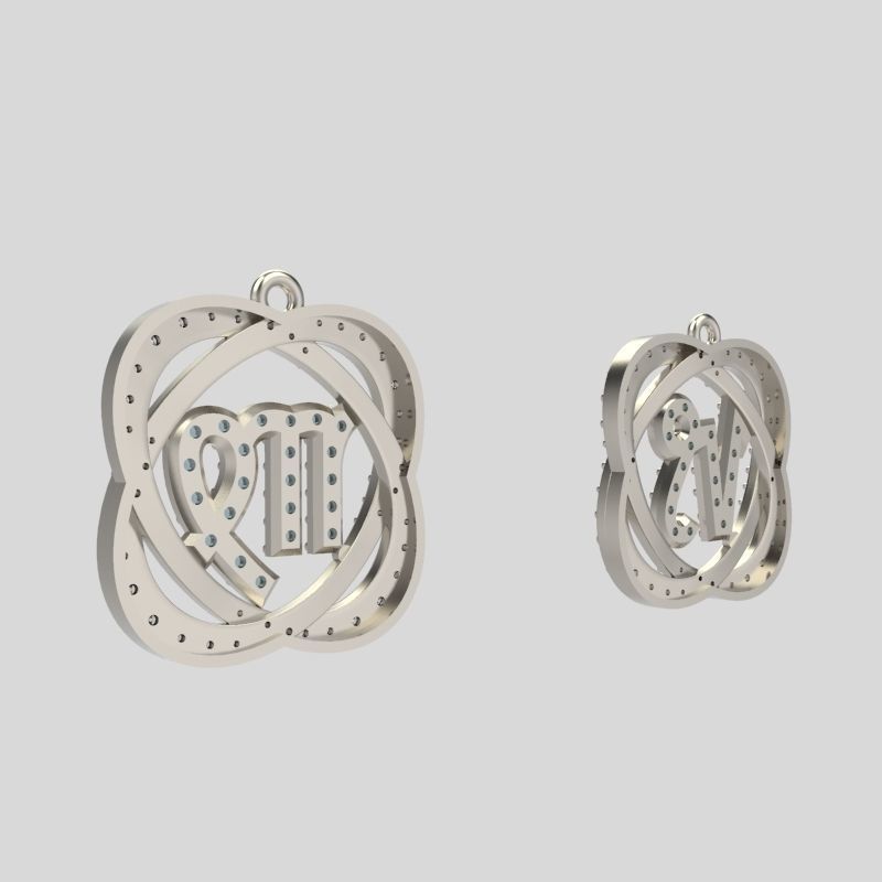 pendants zodiac capricorn and virgo 3dm stl 3D print model 3D print model_3