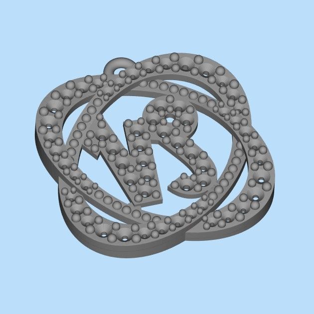 pendants zodiac capricorn and virgo 3dm stl 3D print model 3D print model_24