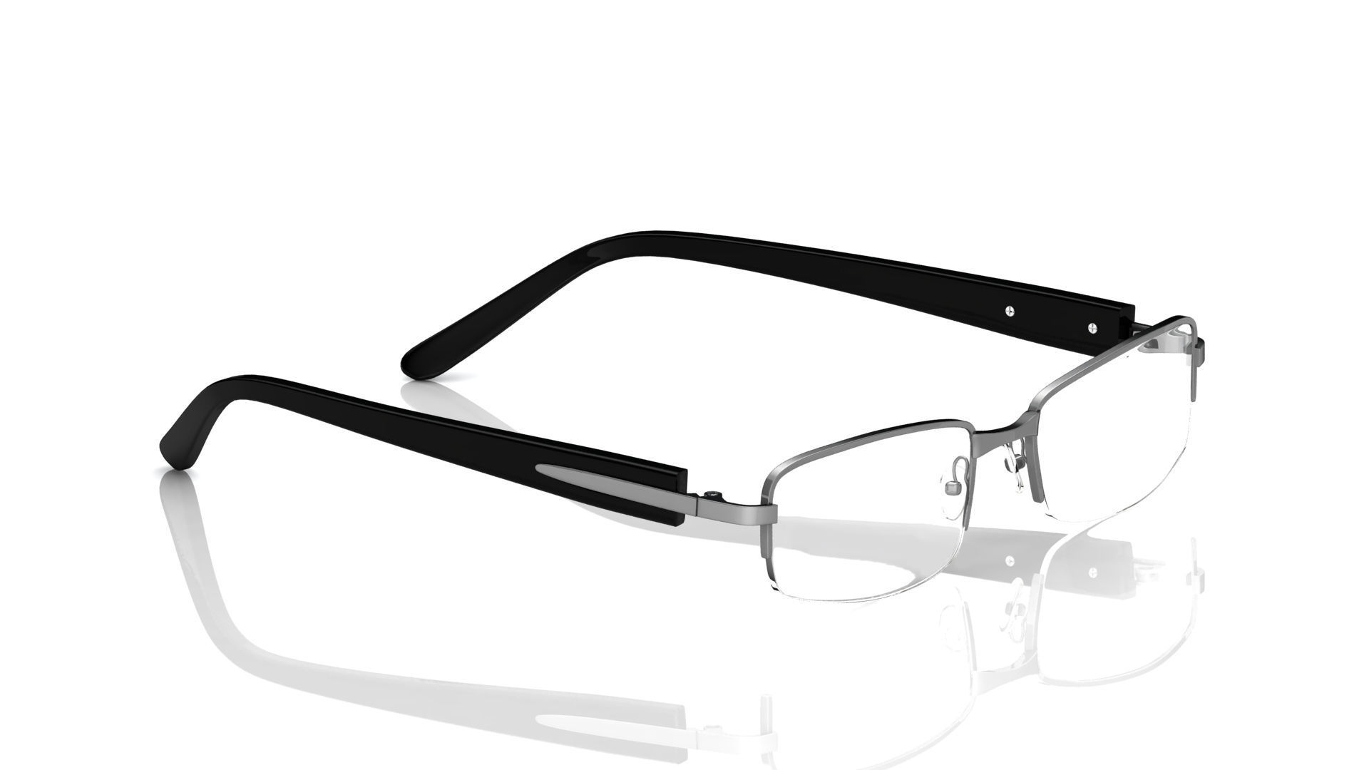 Eyeglasses for Men and Women 3D print model_3