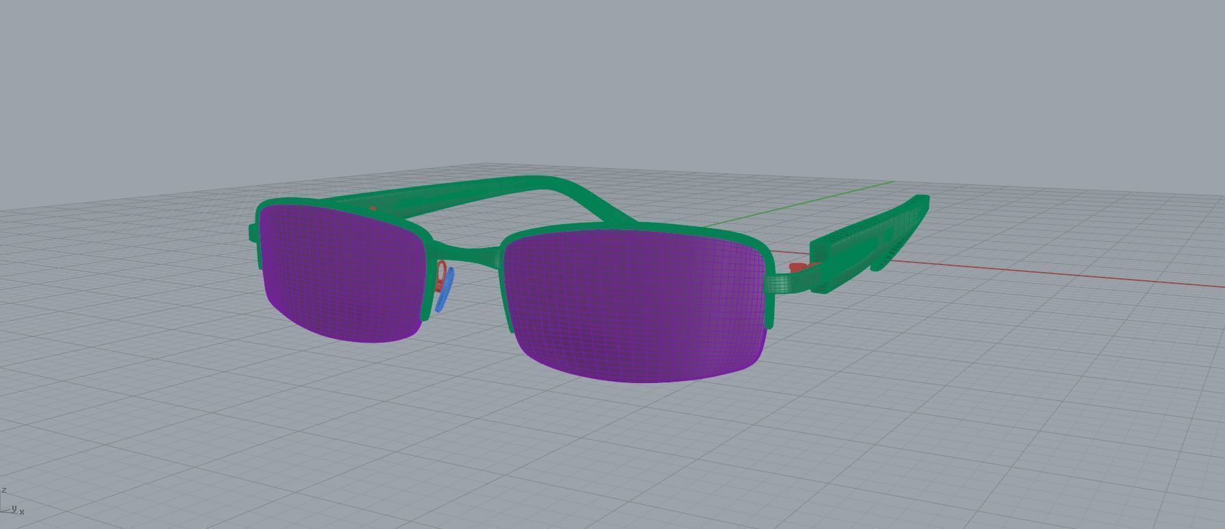 Eyeglasses for Men and Women 3D print model_6