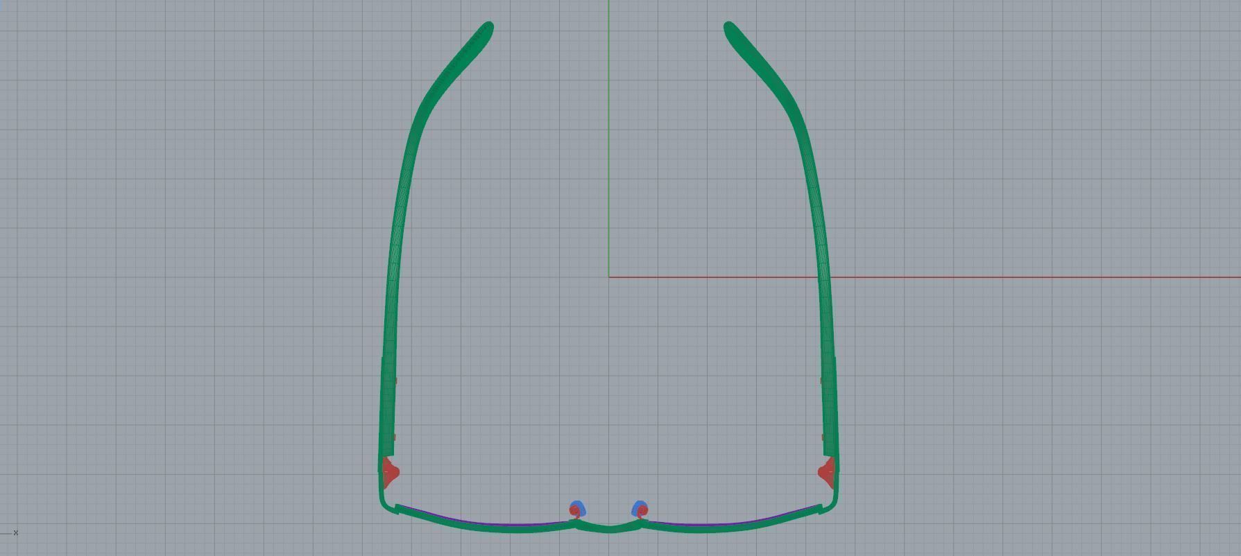 Eyeglasses for Men and Women 3D print model_5