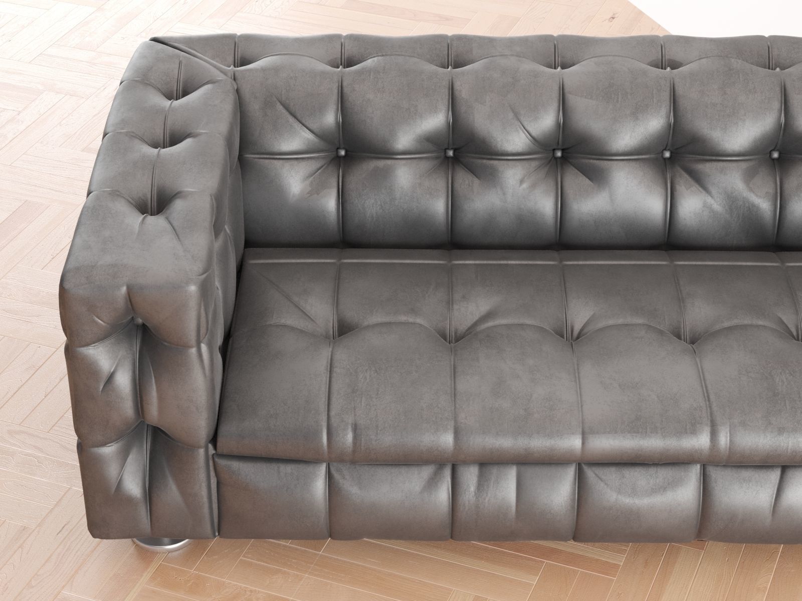 Contemporary sofa 3D model_1