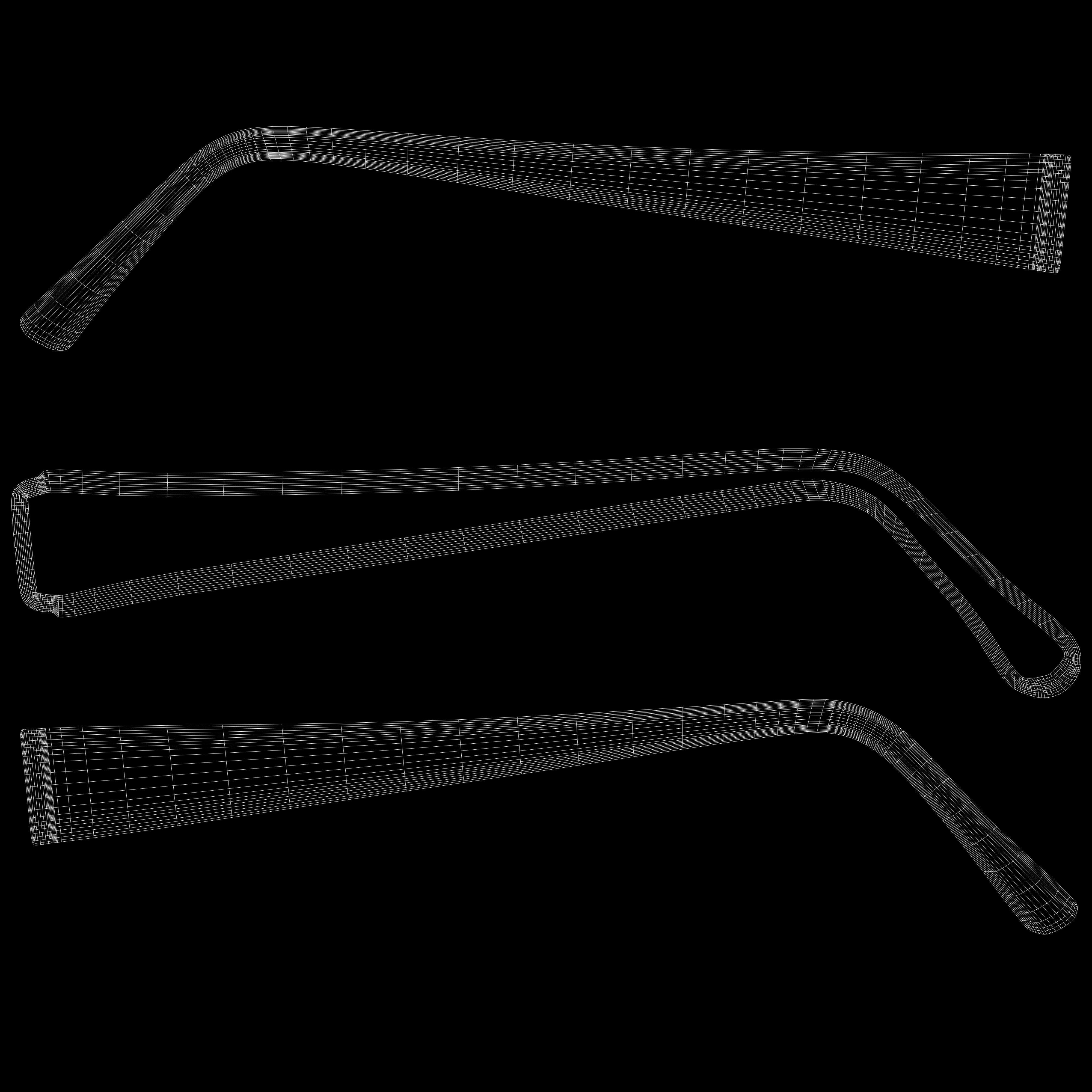 Eyeglasses for Men and Women 3D print model_14