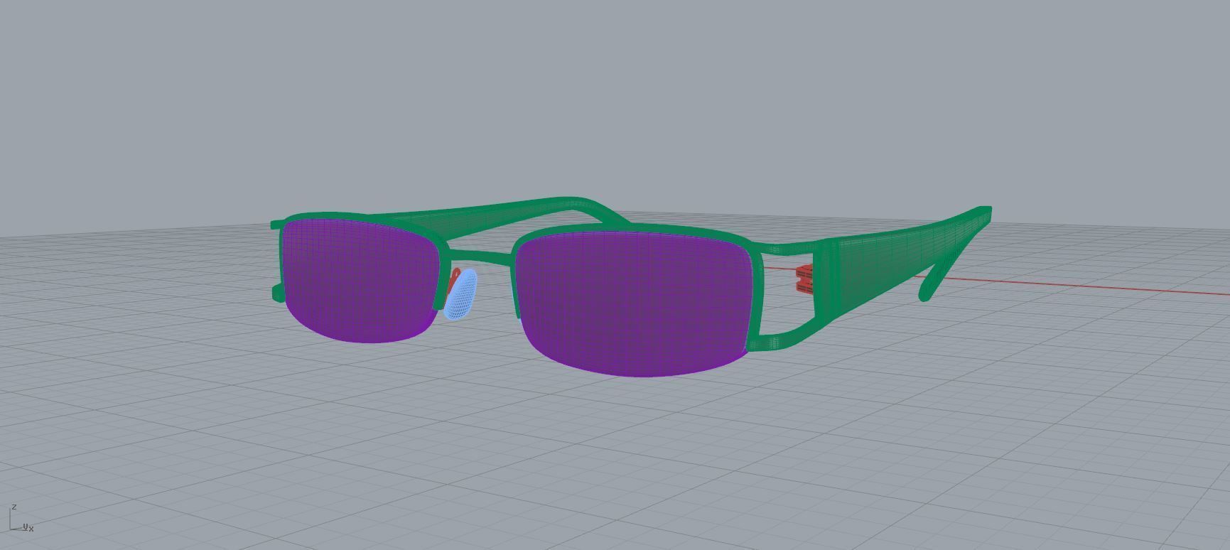 Eyeglasses for Men and Women 3D print model_6