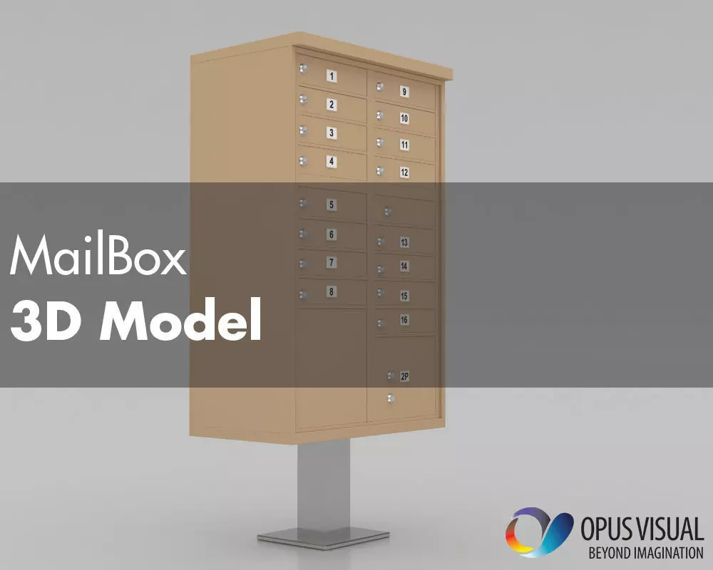 Mailbox 3D model