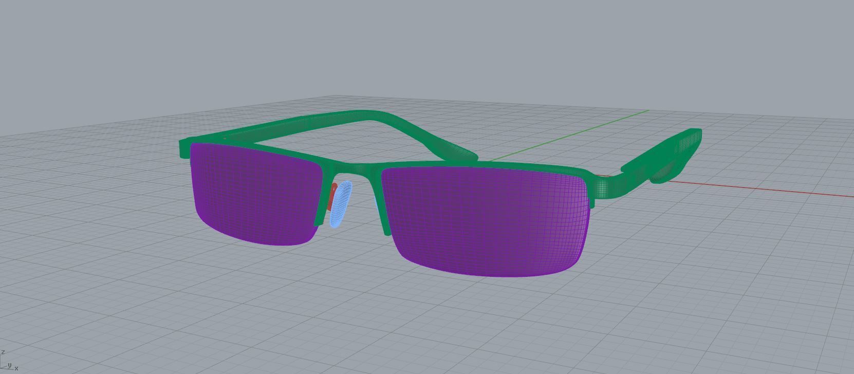 Eyeglasses for Men and Women 3D print model_6