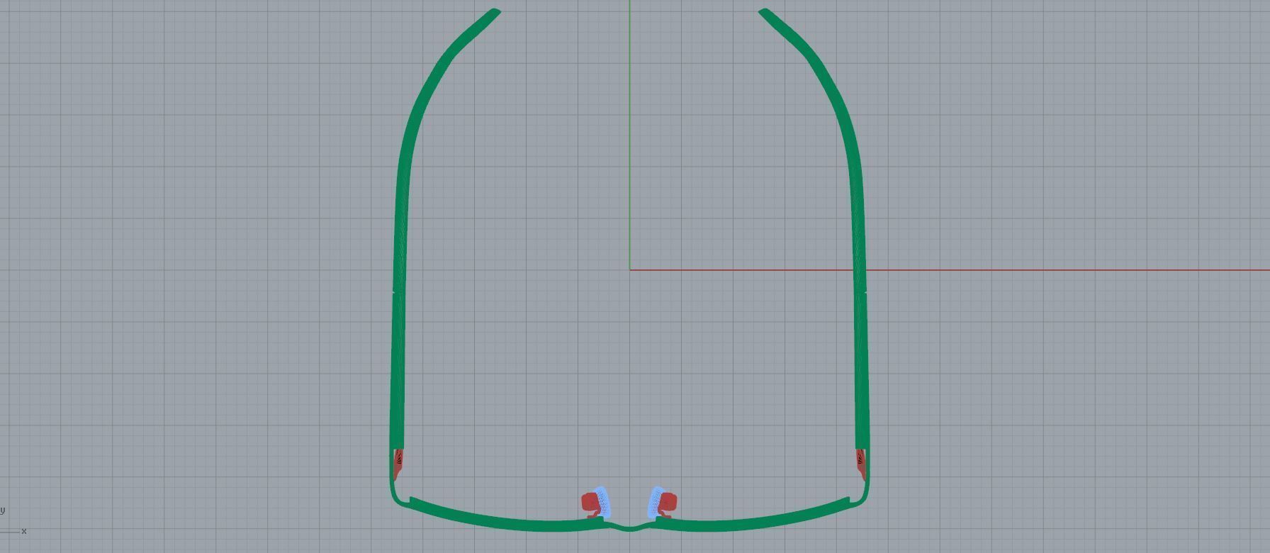 Eyeglasses for Men and Women 3D print model_5