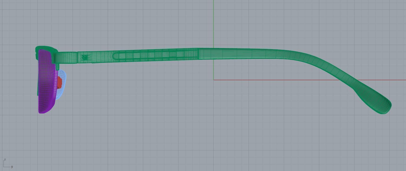 Eyeglasses for Men and Women 3D print model_7